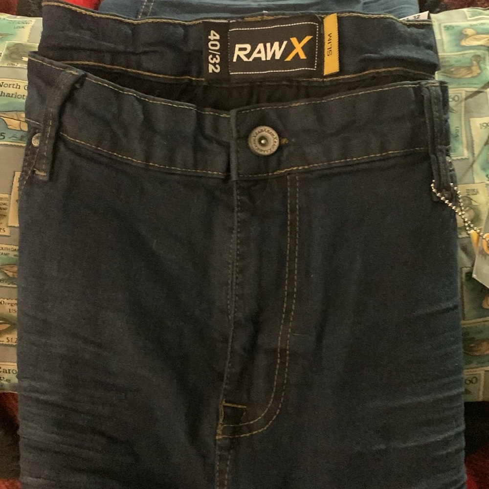 Raw denim jeans : men’s